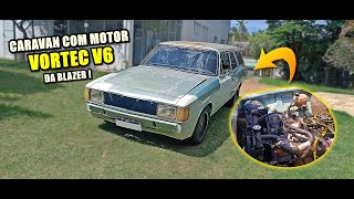 Caravan com motor VORTEC V6 43 DA BLAZER [upl. by Hamimej628]