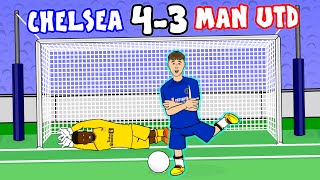 🥶43 CHELSEA vs MAN UTD🥶 Cole Palmer Hattrick Goals EPL Highlights [upl. by Ynnatirb658]