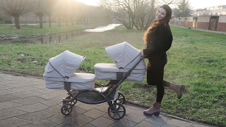 EERSTE WANDELING MET TWEELING  BABY VLOG 66 [upl. by Sulamith]