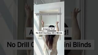 No Drill Cordless Mini Blinds [upl. by Soilissav]