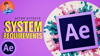 After Effects System Requirements 2020 HINDI  Minimum System Requirements for Adobe After Effects [upl. by Eintihw]