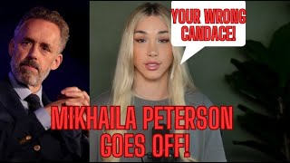 MIKHAILA PETERSON CALLS OUT CANDACE OWENS BECAUSE OF THIS [upl. by Clarkin]