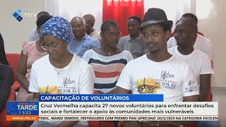 Cruz Vermelha forma 27 novos voluntários para fortalecer apoio a comunidades vulneráveis [upl. by Xymenes]