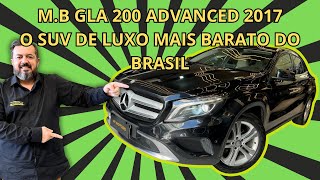 MERCEDES BENZ GLA 200 ADVANCE 2017 APENAS 75000 KM [upl. by Nenerb]