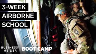 What Army Paratroopers Go Through At Airborne School  Boot Camp [upl. by Barbur]