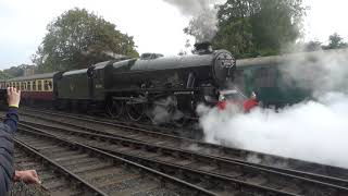 45596 Bahamas SVR autumn steam gala 21092024 [upl. by Atter]