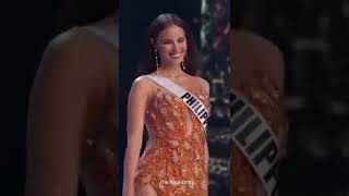 Catriona Gray Lava Walk Miss Universe [upl. by Yorle658]