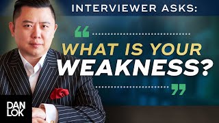 Interview Question “What Are Your Weaknesses” And You Say “” [upl. by Jewel639]