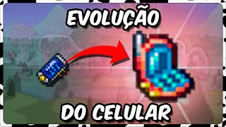 COMO FAZER A TELECONCHA SHELLPHONE â€“ A EVOLUÃ‡ÃƒO DO CELULAR  TERRARIA 14  MIMOSINHA [upl. by Procora]