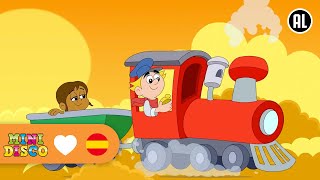 EL TREN  Canciones infantiles  Mini Disco [upl. by Ahseinaj]