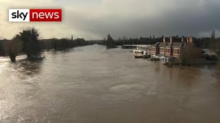 Hereford among areas where more than 400 properties have been flooded [upl. by Tedi646]