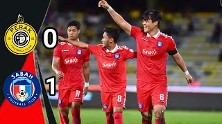 HIGHLIGHT  PERAK FC 0  1 SABAH FC  LIGA SUPER 2023 [upl. by Beatrisa752]