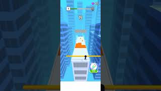 Roof Rails Gameplay Offline Game gaming shortsfeed gameplay [upl. by Larimor]