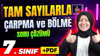 7 Sınıf Matematik Tam Sayılarda Çarpma ve Bölme İşlemi PDF Kaynak [upl. by Iphlgenia]