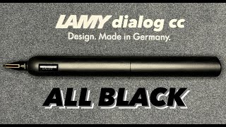 LAMY DIALOG cc  All Black [upl. by Marysa]