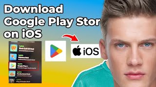 Install Google Play Store on iOS iPhone iPad  Android Apps on iPhone 2024 [upl. by Ecreip]