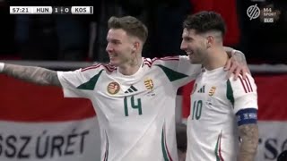 Dominik Szoboszlai Goal  Hungary vs Kosovo 20 Goals ResultsExtended Highlights Friendly Match [upl. by Verna]