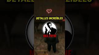 Detalles Increíbles De Max Payne gta rockstar fpy games [upl. by Anis]