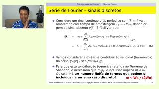 Série de Fourier  sinais discretos aula completa [upl. by Amando]