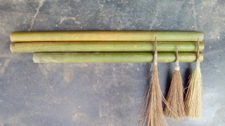 How to make a bamboo Blow Gun And Darts for Hunting [upl. by Kellda]