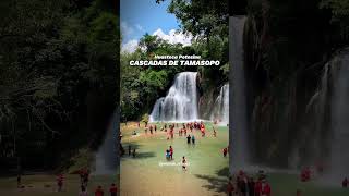 Cascadas de Tamasopo Huasteca Potosina 📍 travel tipviajero playa viajes playa [upl. by Nywra]