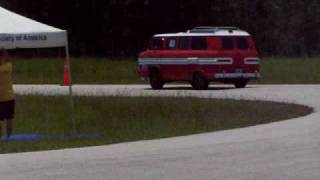 Larry Claypools first  run on the autocross track at Jacksonville Corsa copnvention 2009 [upl. by Bekha791]