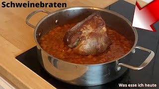 Schweinebraten im Backofen Rezept  Einfach aber einfach lecker [upl. by Enelia]