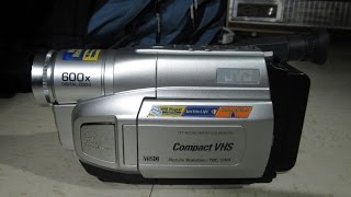 JVC GRAXM250 VHSC camcorder 2003 [upl. by Gorski]