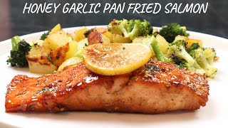 Level Up Your Cooking Skills with Honey Garlic Pan Fried Salmon [upl. by Nawud]