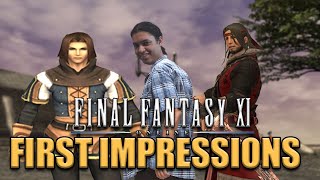 So I tried Final Fantasy 11  First Impressions from a FFXIV Player [upl. by Nnyledam742]