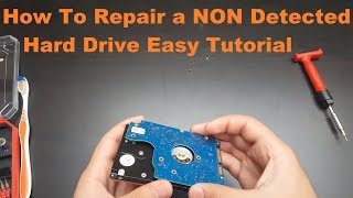 How to repair a hard drive That is not detected Easy Tutorial 2017 ✔ [upl. by Spector251]