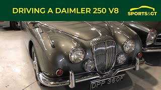 How does a Daimler 250 V8 drive [upl. by Ahsekel]