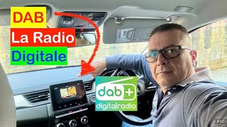 DAB RADIO RENAULT CAPTUR COME ATTIVARLA [upl. by Obmar319]