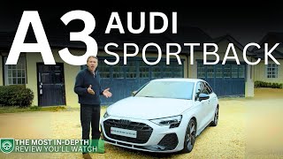 Audi A3 Sportback Review 2024  Classiest Small Car Ever [upl. by Behl]