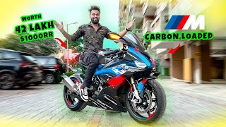 42 Lakh ki BMW S1000RR Nahi Dekhi Hogi  FULL CARBON LOADED [upl. by Nomolos214]