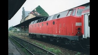 Die Baureihe 219 bei der BahnAG von 1999 bis 2001 Teil 1 [upl. by Ititrefen]