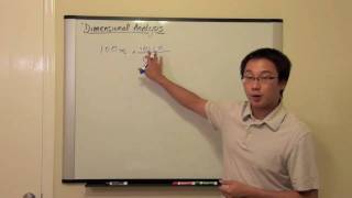 HD Dimensional Analysis  Part 1 Introduction to Dimensional Analysis New [upl. by Bud]