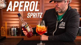 How to Make a Perfect Aperol Spritz  Classic Italian Cocktail Recipe [upl. by Nodlehs]