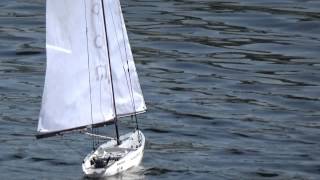 Hobbyking RC Sail boat Monsoon [upl. by Midan]