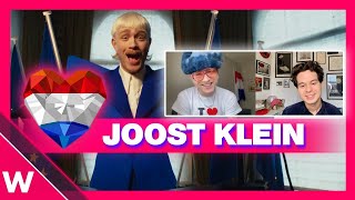 🇳🇱 Joost Klein explains quotEuropapaquot meaning  Netherlands Eurovision 2024 Interview [upl. by Ainel330]