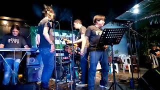 BINHI cover  Eye of the Tiger Survivors live BURINIs timawa Molo Iloilo City 7723 [upl. by Billat595]