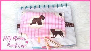 DIY Planner pencil case with elastic band DIY planny pack  no sewing machine Plan to Shine [upl. by Gage]