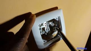 How to repair fix an EU socket that has come out of the wall Repair loose EU wall socket [upl. by Leonid724]