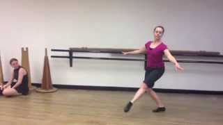 Balancé or Waltz or Pas De Valse ballet class tutorial beginner [upl. by Leasia]