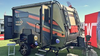 New Lightweight Travel Trailer  Winnebago Hike 100 FLX Full Walkthrough [upl. by Annecorinne555]