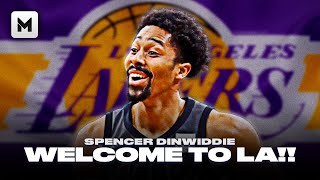 SPENCER DINWIDDIE WELCOME TO THE LAKERS [upl. by Burnsed200]