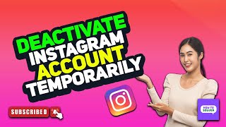 How to Deactivate Instagram Account Temporarily Disable Your Instagram Account 2024 [upl. by Yahsram945]