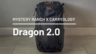 Mystery Ranch x Carryology Dragon 20 First Impressions Comparison with Catalyst 26 and Blitz 30 [upl. by Buford563]