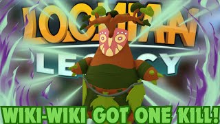 THE VIDEO ENDS WHEN WIKIWIKI GETS A SINGULAR KILL  Loomian Legacy PVP [upl. by Canotas301]