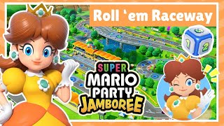 ✿ Roll ‘em Raceway Daisy Gameplay  Super Mario Party Jamboree ✿ [upl. by Cahra]